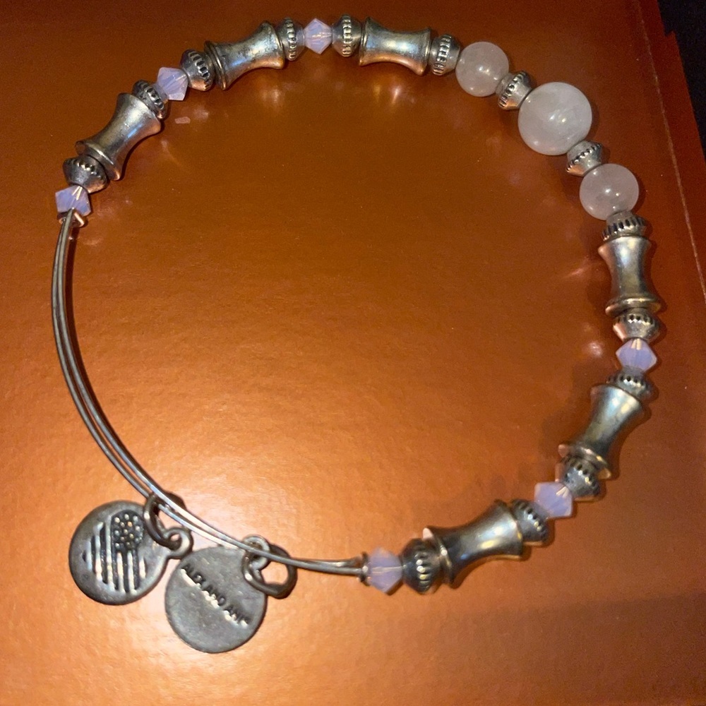 4 ALEX & ANI BRACELETS, EACH WITH UNIQUE CHARMS!